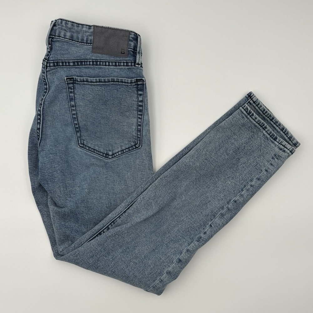Bonobos Tailored Fit Stretch Jeans Mens 30x30 Blue Denim 5 Pocket Pants